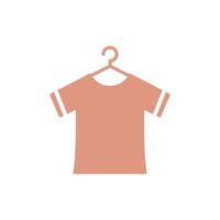 T Shirt Cloth Icon Vector Template Illustration Design