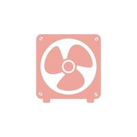 Fan Icon Vector Template Illustration Design