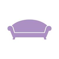 Sofa Couch Icon Vector Template Illustration Design