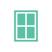 Window Icon Vector Template Illustration Design