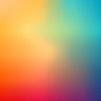 Blurred Gradient Background, Colorful Gradient Backdrop Vector illustration