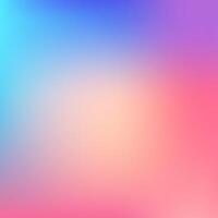 Blurred Gradient Background, Pink and blue backdrop Vector illustration