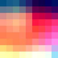 Blurred Gradient Background, Pixel Colorful Backdrop Vector illustration