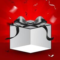 open gift box vector