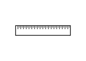 ruler icon design vector