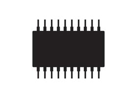 microchip icon design vector