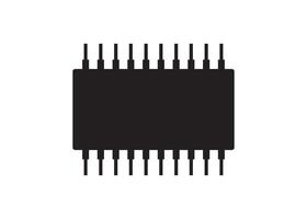 microchip icon design vector