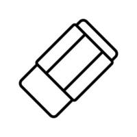 eraser icon vector design template simple and clean