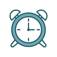 alarm clock icon vector design template simple and clean