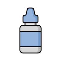 eye drops icon vector design template simple and clean