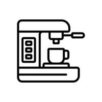 coffee maker icon vector design template simple and clean