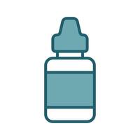 eye drops icon vector design template simple and clean
