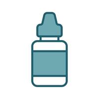 eye drops icon vector design template simple and clean