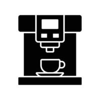 coffee maker icon vector design template simple and clean