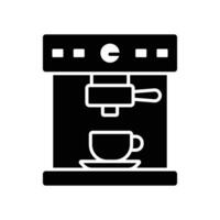 coffee maker icon vector design template simple and clean