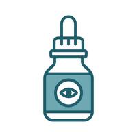 eye drops icon vector design template simple and clean