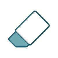 eraser icon vector design template simple and clean