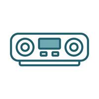 sound bar icon vector design template simple and clean