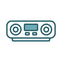 sound bar icon vector design template simple and clean