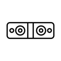 sound bar icon vector design template simple and clean