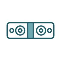 sound bar icon vector design template simple and clean