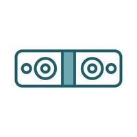 sound bar icon vector design template simple and clean