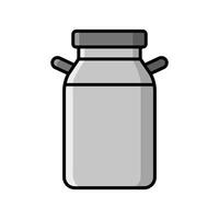 milk can icon vector design template simple and clean