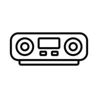 sound bar icon vector design template simple and clean