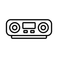 sound bar icon vector design template simple and clean