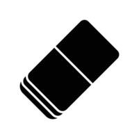 eraser icon vector design template simple and clean