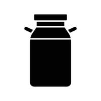 milk can icon vector design template simple and clean