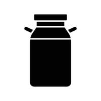 milk can icon vector design template simple and clean