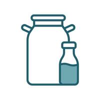 milk can icon vector design template simple and clean