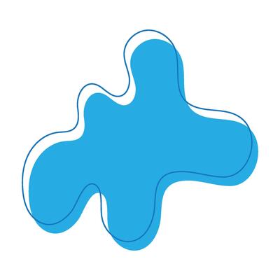 blob icon with five lumps