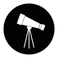 binoculars logo icon vector