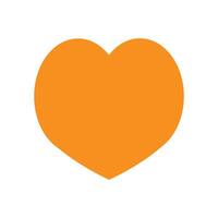 geometric heart icon vector