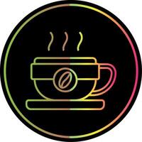 Coffee mug Line Gradient Due Color Icon vector