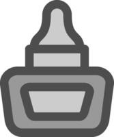 Liquid glue Line Filled Greyscale Icon vector