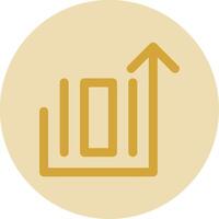 Deploy object Line Yellow Circle Icon vector