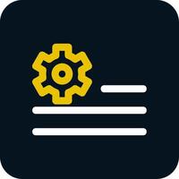 Deploy rules Line Yellow White Icon vector