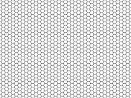 Hexagon honeycomb pattern. Honey hexagonal backdrop, mosaic cells structure, geometric grid texture vector seamless pattern