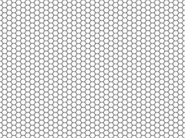 Hexagon honeycomb pattern. Honey hexagonal backdrop, mosaic cells structure, geometric grid texture vector seamless pattern