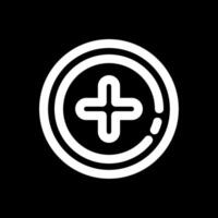 Add 2 Line Inverted Icon vector
