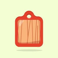 kitchen cutting board vector icon illustration