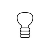 Lamp Modern Linear Icon. Perfect for design, infographics, web sites, apps. vector