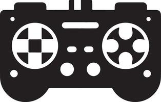 minimal Game console icon symbol, flat illustration, white background 23 vector