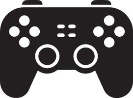 minimal Game console icon symbol, flat illustration, white background 14 vector