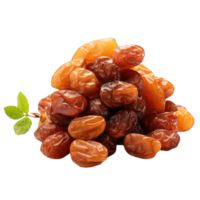 ai généré raisins secs sur transparent Contexte png