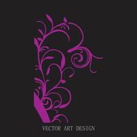 vector Arte modelo