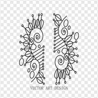 Vector art template